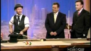 KTLA Morning Show - The Card Stab Trick Shot